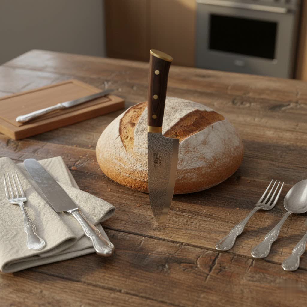 The Art and Engineering of the Damascus Steel Japanese Knife